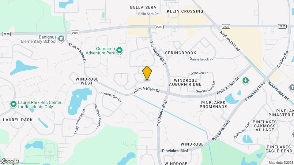 6411 Sparrows Glen Ln Map and Location Details