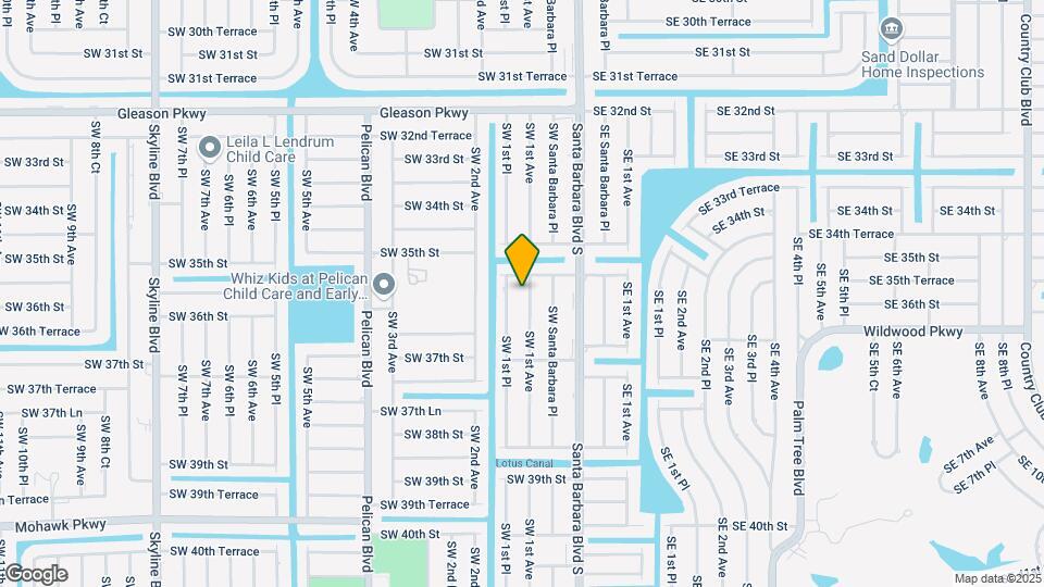 3510 SW 1st Ave Map and Location Details