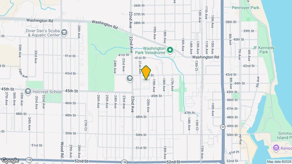 2000 44th St Mapa y Detalles de la Ubicación