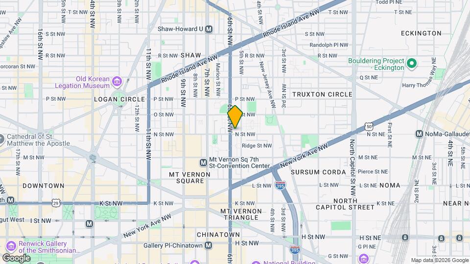 513 N St NW Map and Location Details