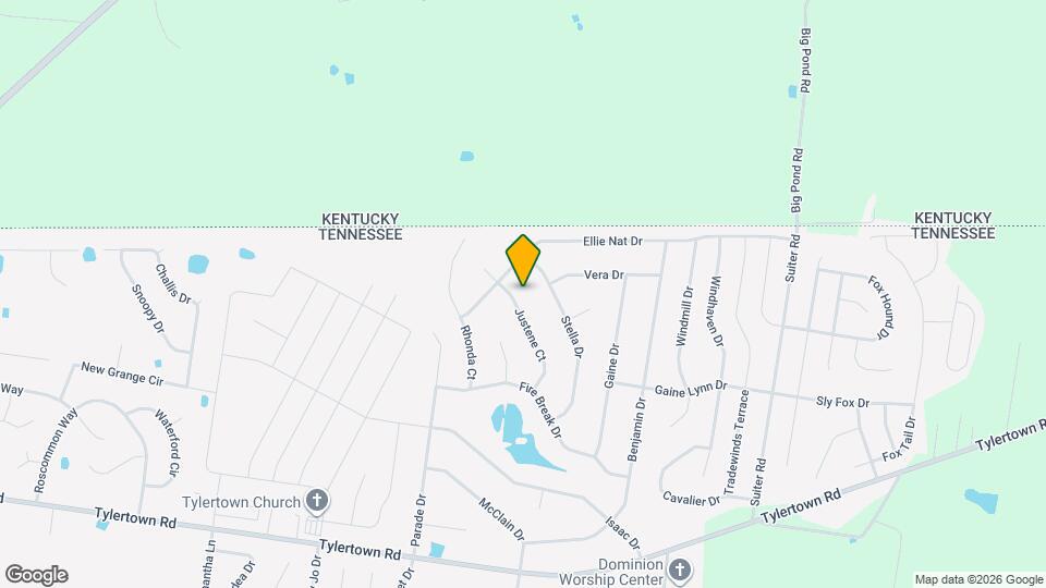 3948 Justene Ct Map and Location Details