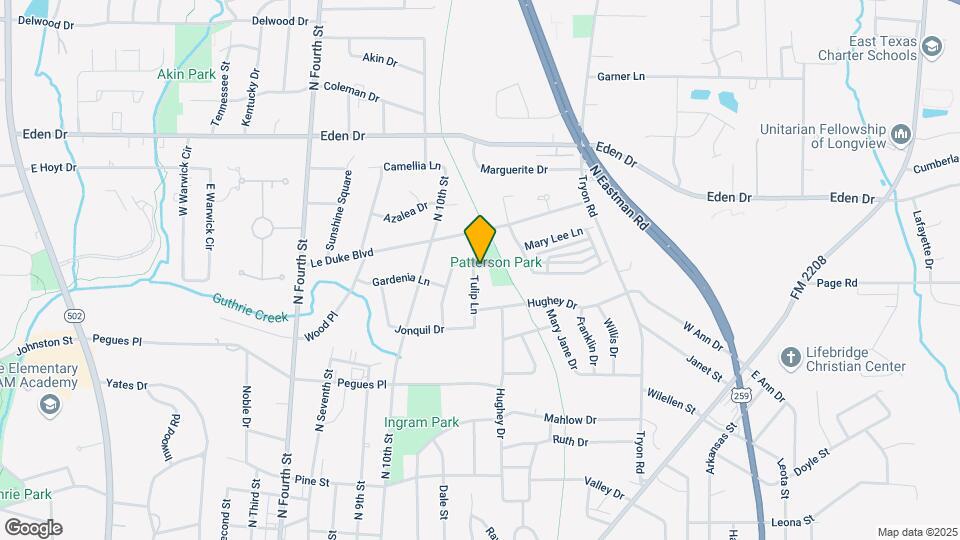1718 Tulip Ln Mapa y Detalles de la Ubicación