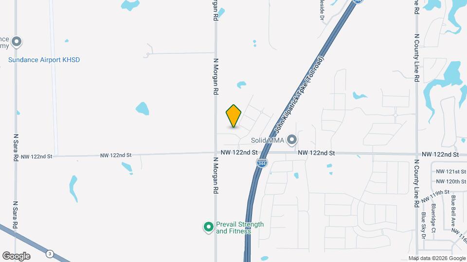 9717 NW 124th St Map and Location Details