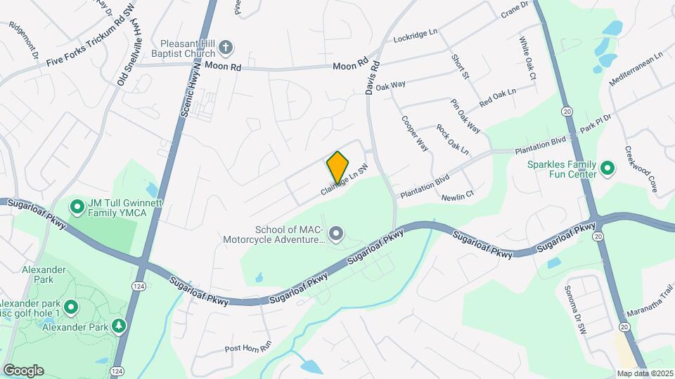 425 Clairidge Ln SW Map and Location Details