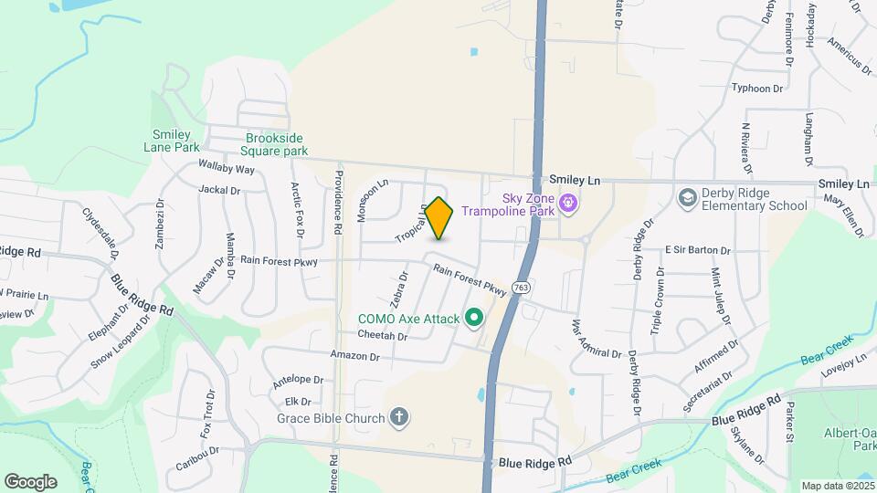 607 Quick Sand Cir Map and Location Details