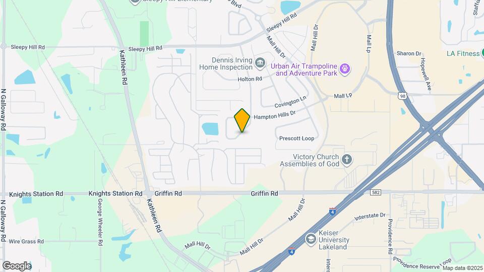 3648 Madbury Cir Map and Location Details