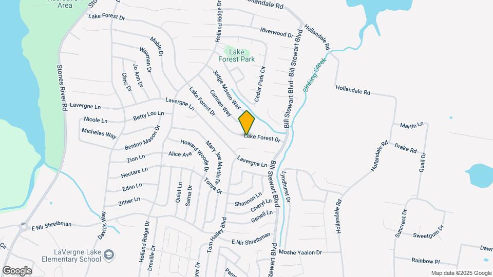 207 Lake Forest Dr Map and Location Details