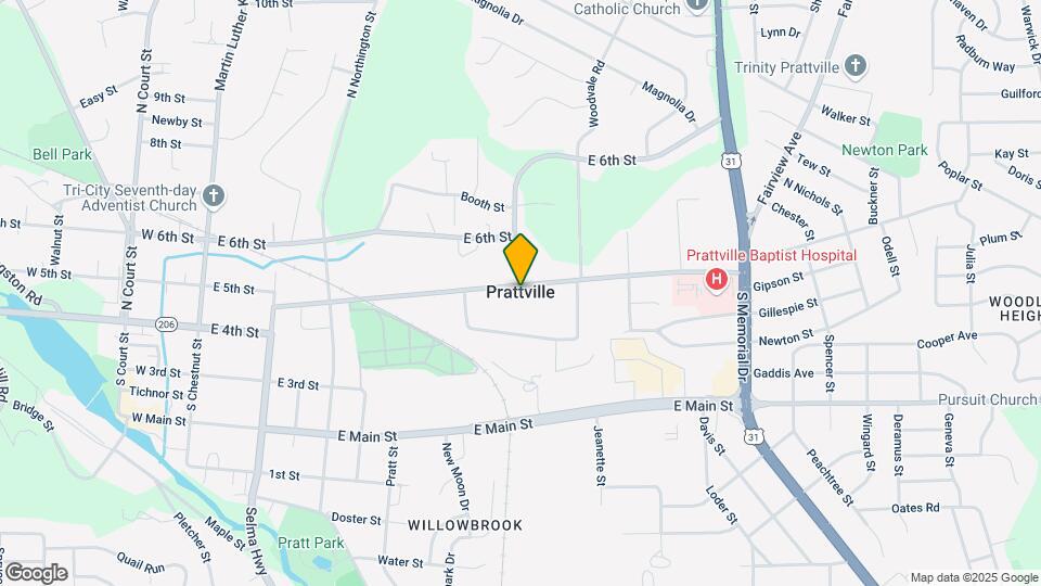 711 Park Ln Map and Location Details