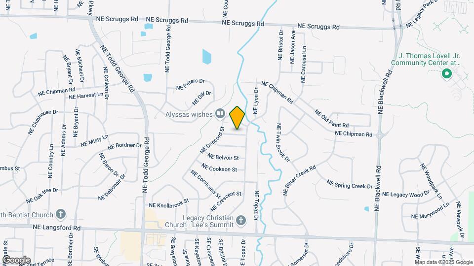 2126 NE McKee Ln Map and Location Details