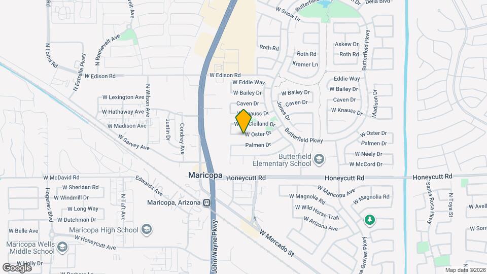 44369 W Oster Dr Mapa y Detalles de la Ubicación
