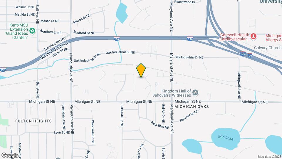 501 Somerset Dr NE Map and Location Details