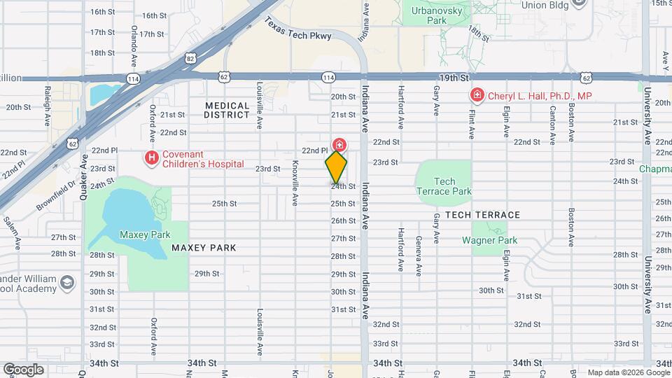 3419 24th St Map and Location Details