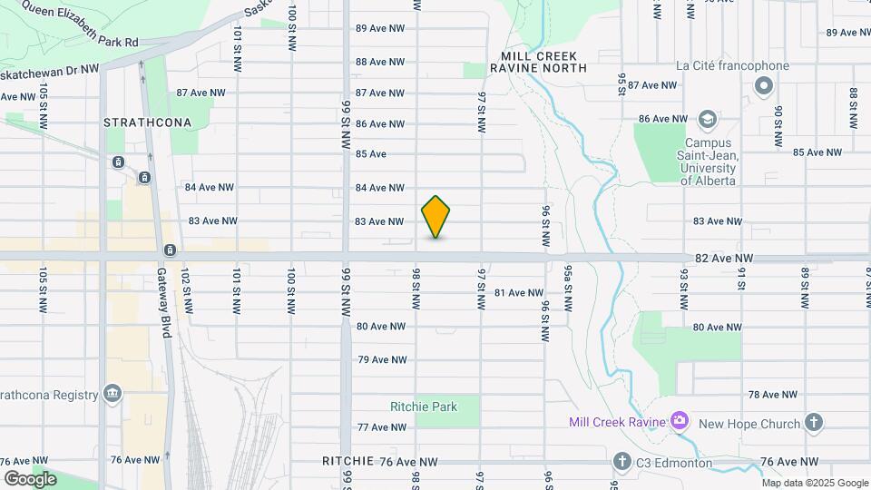 9750-9782 82 Ave NW Map and Location Details