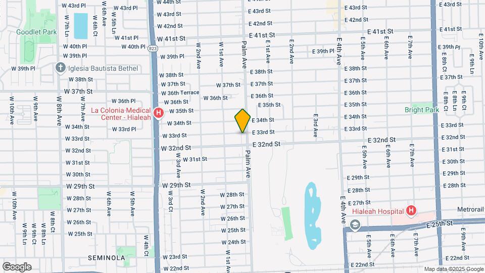 3280 Palm Ave Mapa y Detalles de la Ubicación