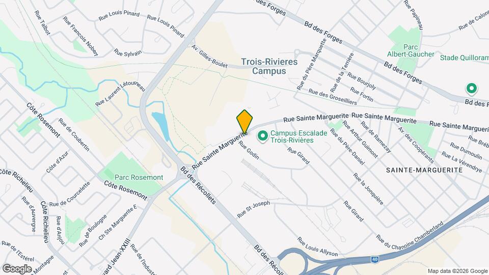 3755 Sainte-Marguerite Rue Map and Location Details