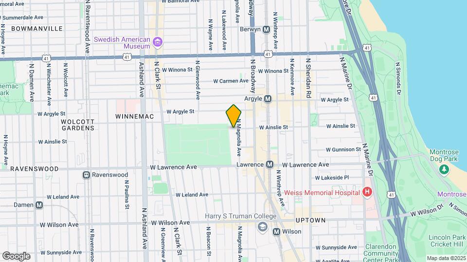 4878 N Magnolia Ave Map and Location Details