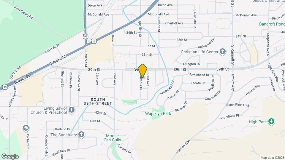 4202 Larkspur Dr Map and Location Details