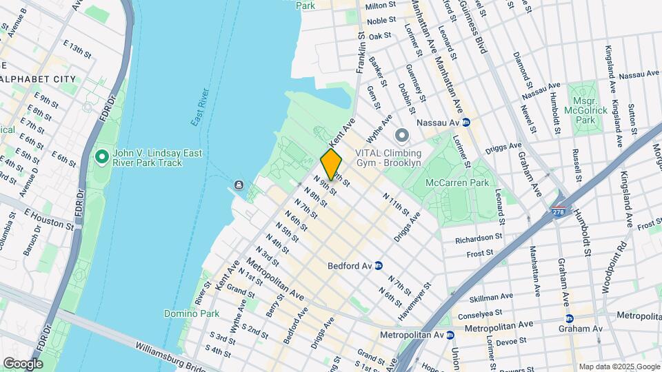 120 Wythe Ave Map and Location Details