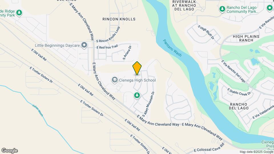 10739 S Van Trap Spring Dr Map and Location Details