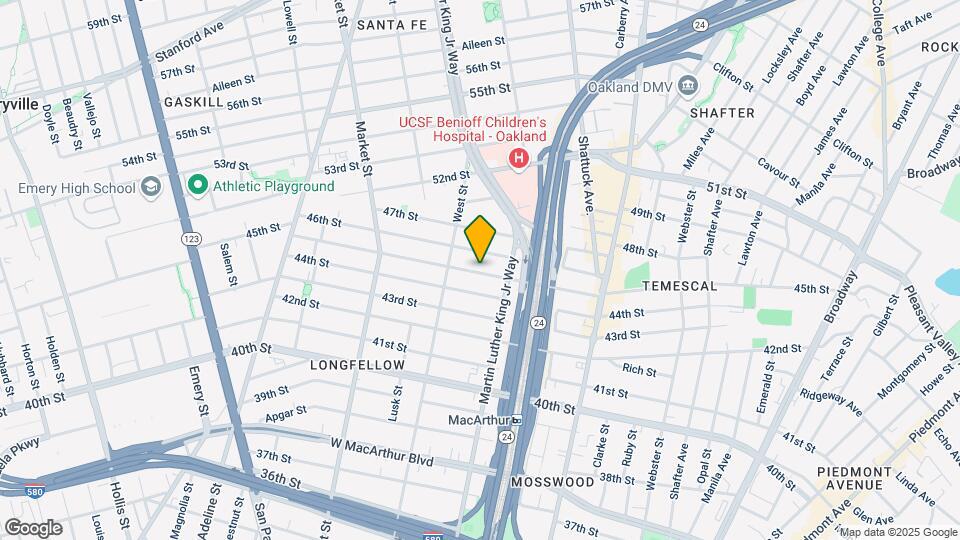 702 45th St Mapa y Detalles de la Ubicación
