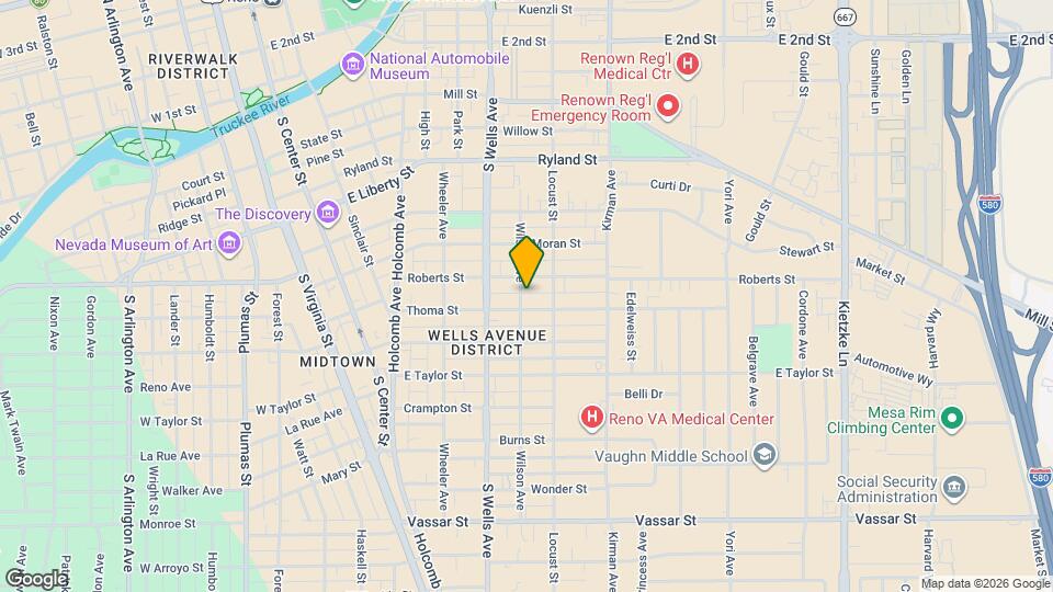 660 Wilson Ave Map and Location Details