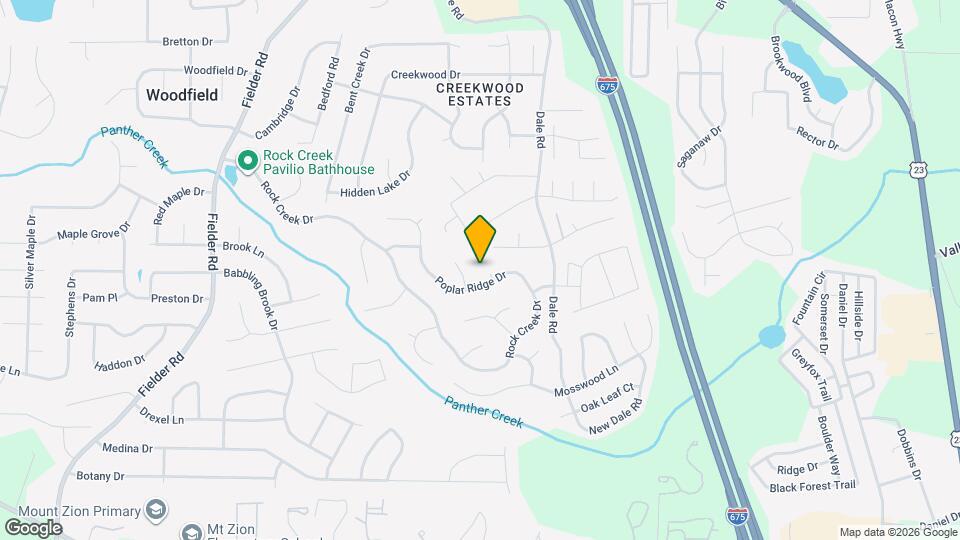 6917 Rock Creek Ct Map and Location Details