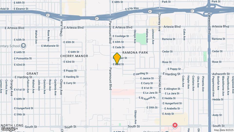 2904 E 63rd St Map and Location Details