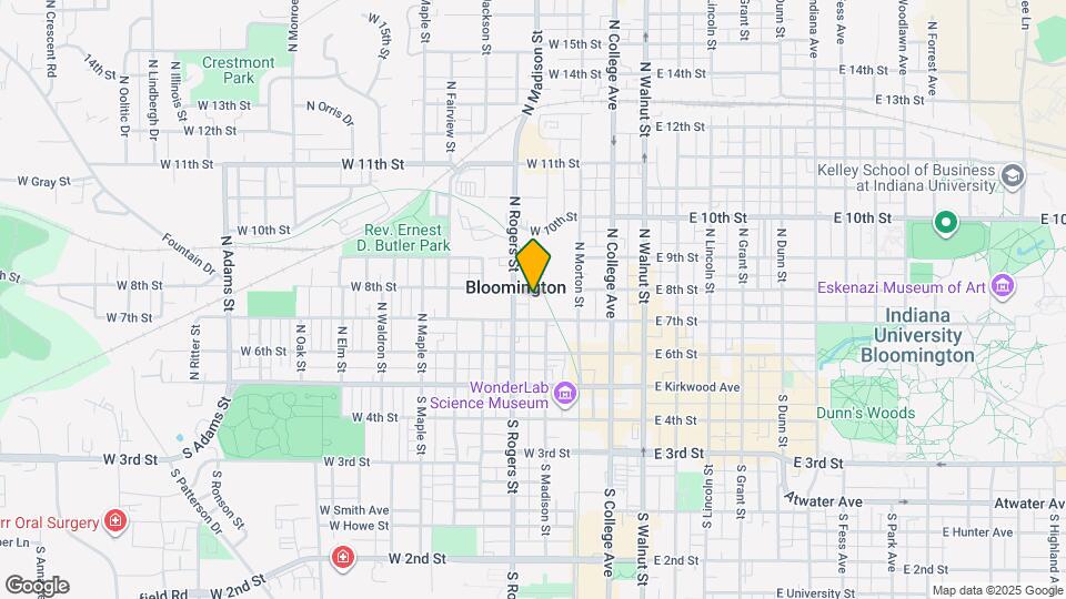 The Ellis Mapa y Detalles de la Ubicación