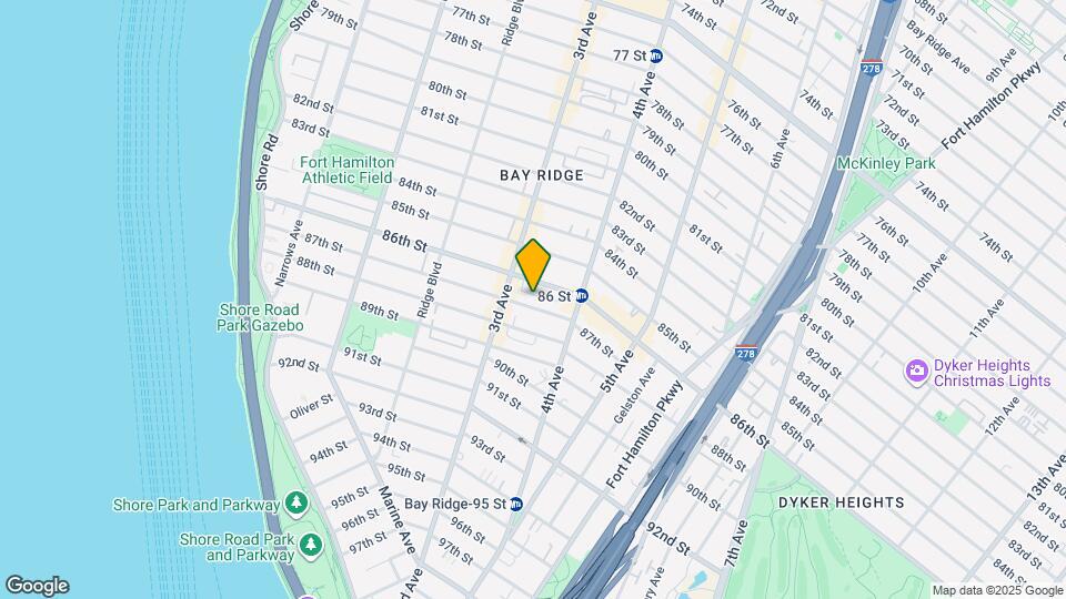 333 87th St, Unit 2 Mapa y Detalles de la Ubicación