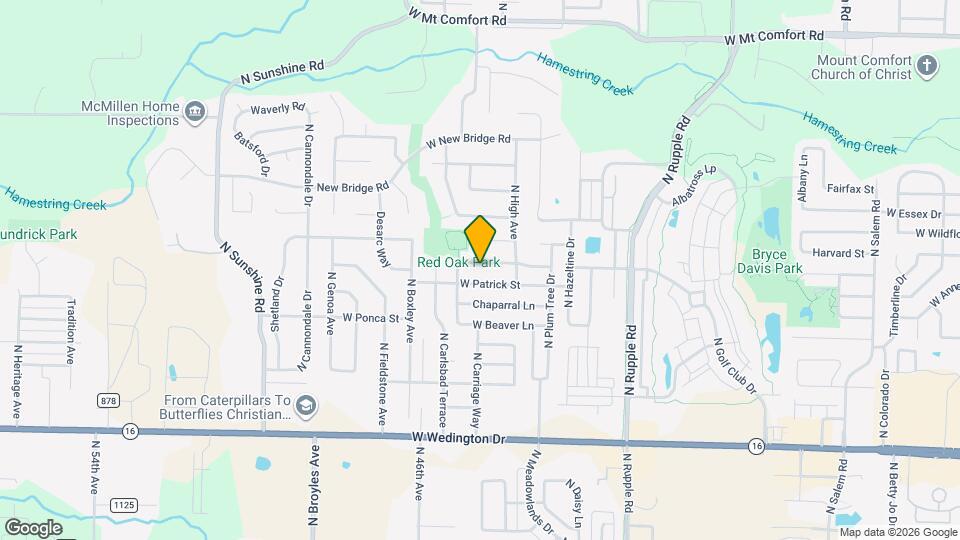 4433 W Cheyenne Dr Map and Location Details