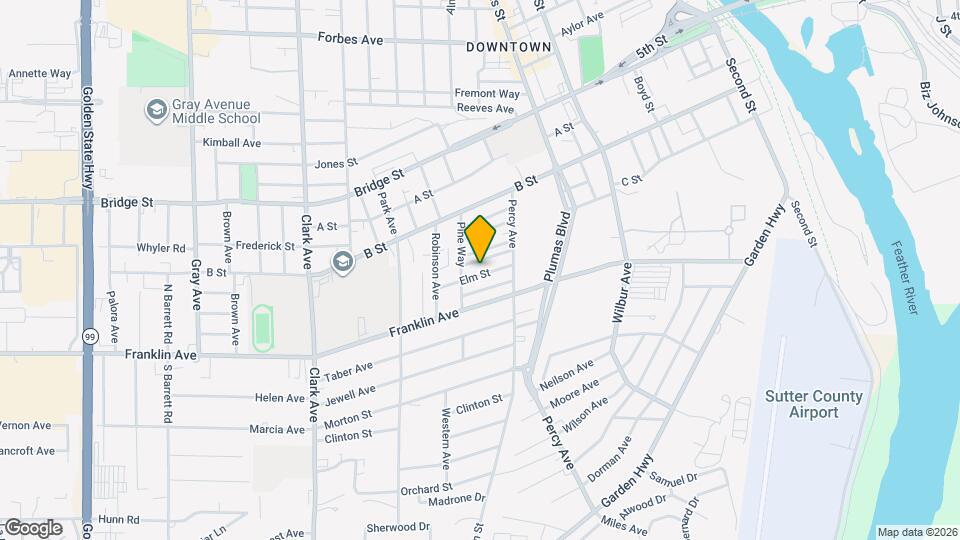 659 Elm St Mapa y Detalles de la Ubicación