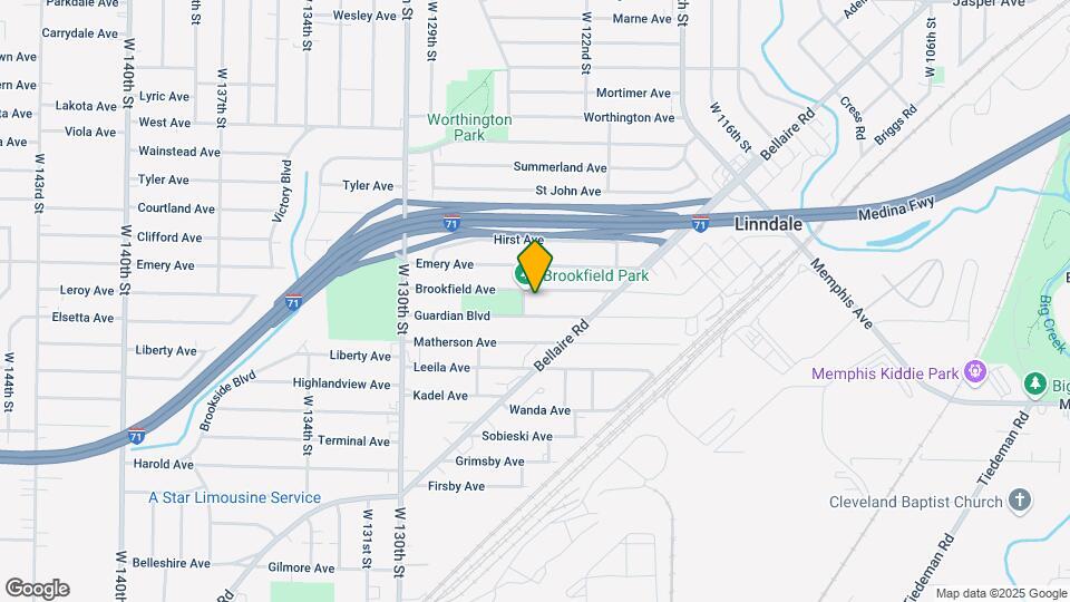 12409 Brookfield Ave Mapa y Detalles de la Ubicación