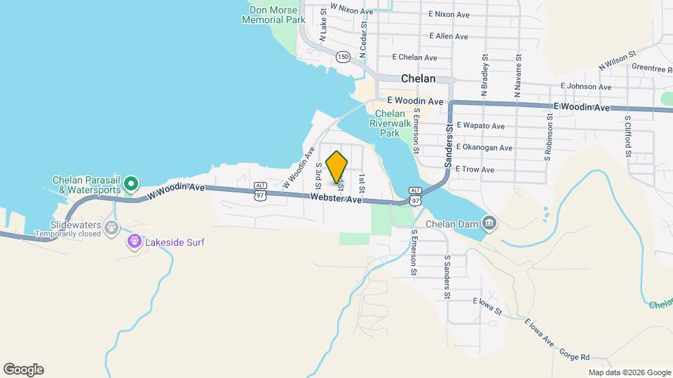 430 S 2nd St Map and Location Details