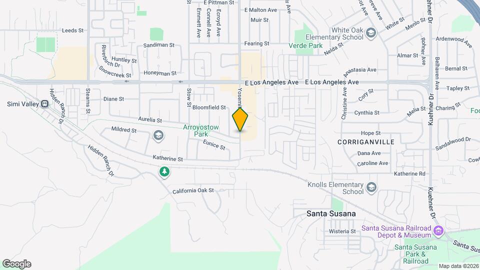 Oaktree Apartments Mapa y Detalles de la Ubicación