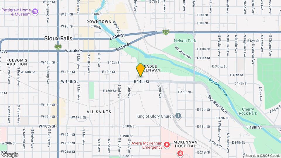 514 S 5th Ave Map and Location Details