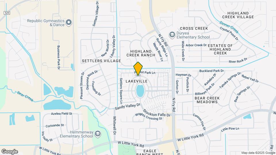 20806 Settlers Lake Cir Map and Location Details