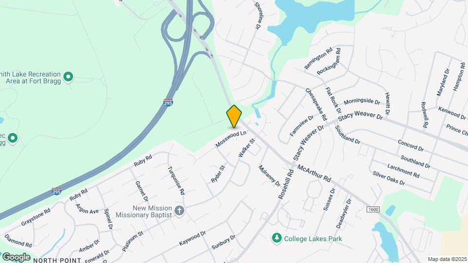 622 Mosswood Ln Map and Location Details