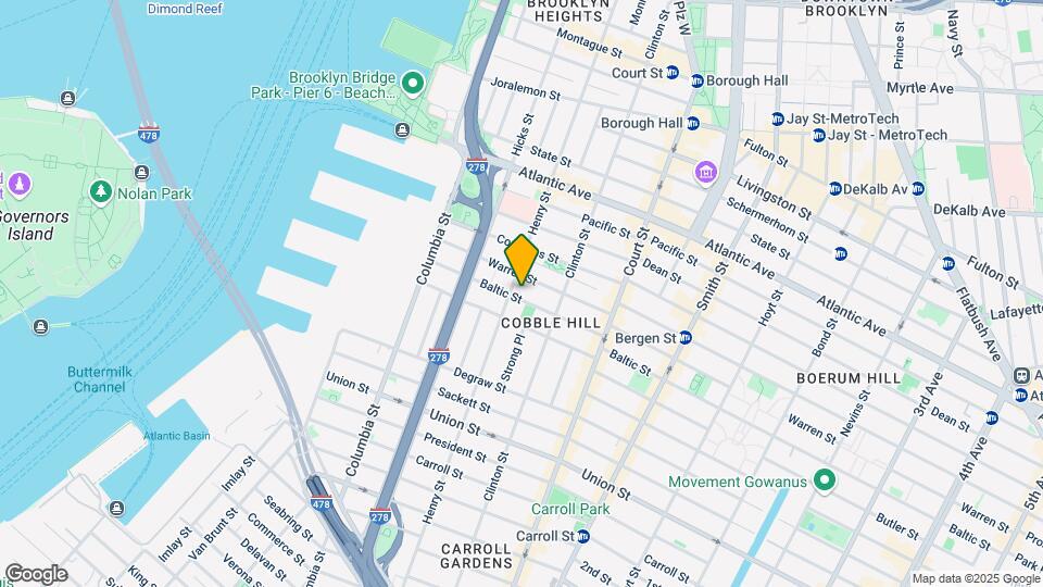 171 Baltic St Map and Location Details