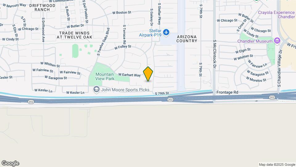 760 S Kenneth Pl Map and Location Details