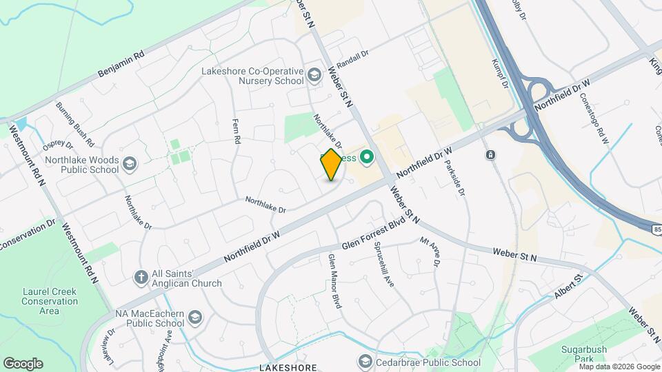 238 Northlake Dr Map and Location Details