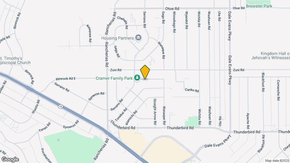 20347 Rimrock Rd Map and Location Details