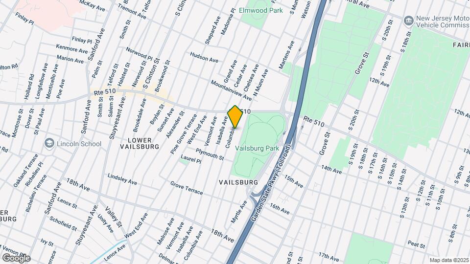 38 Columbia Ave, Unit 1 Map and Location Details