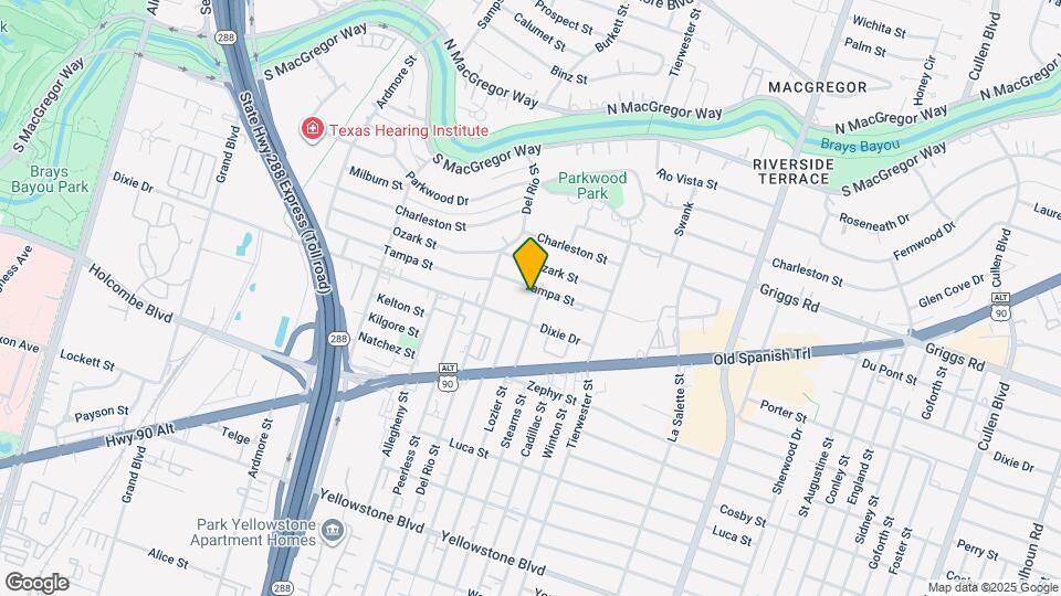 6204 Culberson St Map and Location Details
