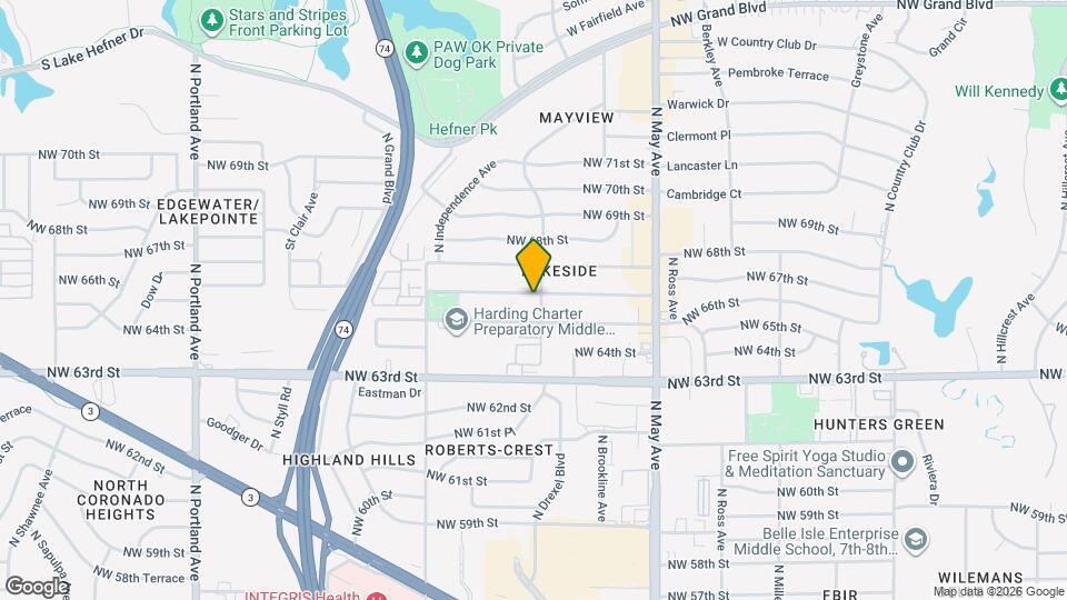 3104 NW 66th St Map and Location Details