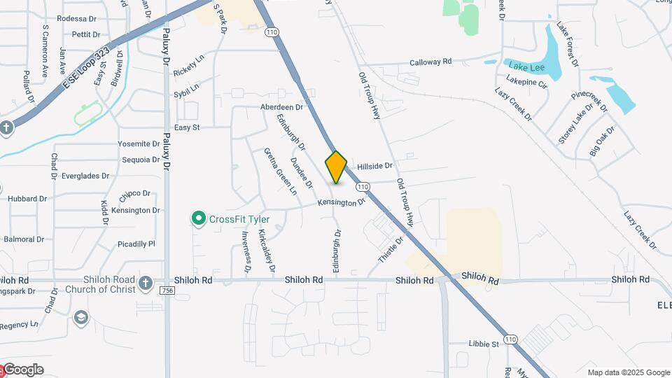 4710 Edinburgh Dr Mapa y Detalles de la Ubicación