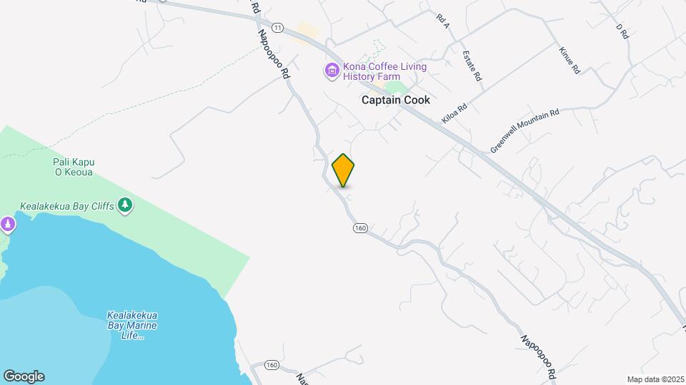 82-6090-6090 Napoopoo Rd Map and Location Details