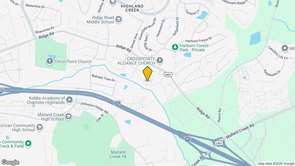 7157 Bentz St Map and Location Details