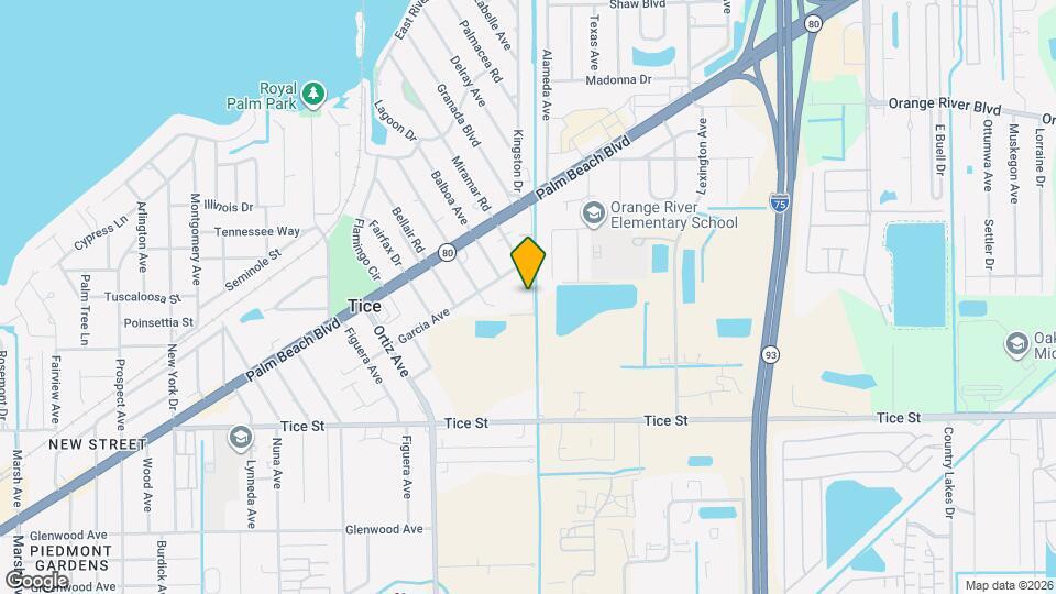 414 Miramar Rd Map and Location Details