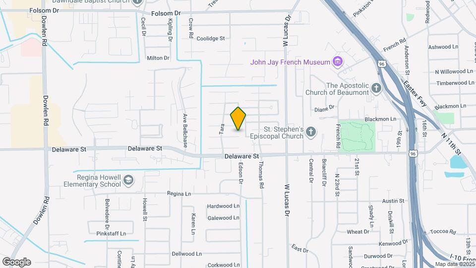 4620 Monticello Dr Map and Location Details