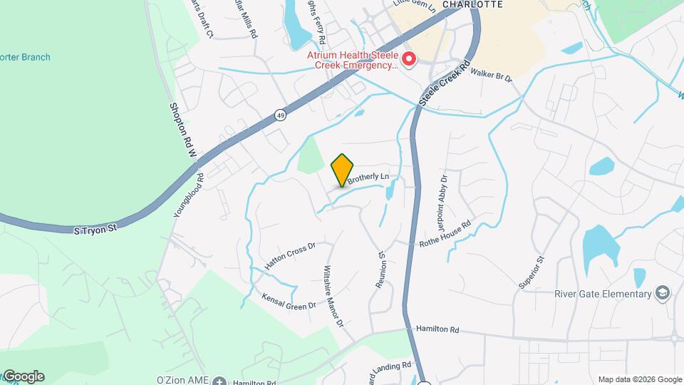 14516 Brotherly Ln Mapa y Detalles de la Ubicación